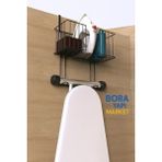 Ütü Masası Askısı Kapı Arkası Siyah Renkli Dayanıklı Tasarım 37x34x17 cm Pratik Kullanım