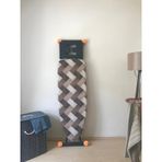 Ütü Masası Kılıfı İpli Stoperli Keçeli Örtüsü Bezi 55x140 Brown A