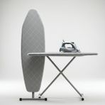 Ütü Masası Örtüsü Kılıfı 115X37CM Ayarlanabilir Ipli Kılıf Bezi - Gri