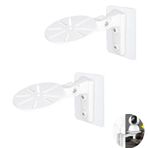 UtySty 2 paket güvenlik kamera braketi duvar tavan Sticker veya vida montaj kubbe kamera standı destek tabanı tutucu monitör gözetim IP kameralar web kamerası ev kapalı açık CCTV kamera