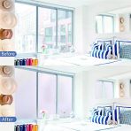 Uv Engelleyici Buzlu Cam Filmi 2 Metre X 60 Cm. Vitrin