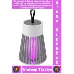 Uv Işık Sessiz Çalışır Taşınabilir İç Dış Mekan Kamp Çadır Balkon Piknik Haşere Sinek Öldürücü Lamba