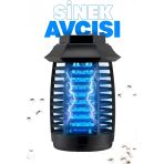 Uv Işıklı Elektrikli Sinek Öldürücü Askılı Kulplu İç Dış Mekan Kablolu Sessiz Koku Yapmaz