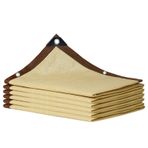 UV ışınlarına dayanıklı gölgelik ağı, halkalı 7 x 10 m bahçe serası gölgelik bezi, bitkiler için mükemmel, çiçekler, dış mekan kullanımı, dayanıklı bahçe çitleri örtüsü