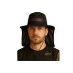 UV Korumalı Enseli Outdoor Şapka Bahçe Balıkçı Kamuflaj Güneş Şapkası Hafif