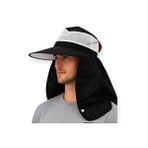 UV Korumalı Geniş Siperli Enseli Güneş Şapkası Fileli Outdoor Balıkçı Kamp Bahçe Unisex