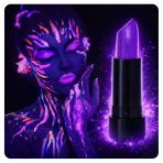 Uv Neon Mor Ruj – Karanlıkta Parlayan Makyaj Boyası (5224)