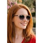 UV400 Korumalı Polarize Filtreli Unisex Güneş Gözlüğü 1339 C0001 - Beyaz