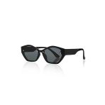 Uv400 Korumalı Unisex Güneş Gözlüğü Siyah Parlak Model: 1065