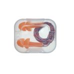 Uvex Whisper (5 Kutu - 5 Cift) 70Cm Boyun Ipli Su Gecirmez Silikon Kulak Tipasi Ses Gurultu Yuzme Uyku Icin Tekrar Kullanilabilir Yikanabilir Kulak Tikaclari