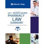 UWorld RxPrep's MPJE Review Course: Pharmacy Law Summary, 8th Edition