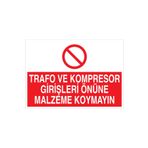Uyarı Tabelası - 50x70 Alüminyum Kompozit Panel - E62