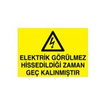 Uyarı Tabelası - 70x100 Alüminyum Kompozit Panel - E6