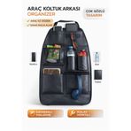 UYDEE Koltuk Arkası Organizer Araba İçi Düzenleyici Oto Koltuk Arkası Koruyucu Araç Koltuk Arkası Aksesuar