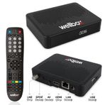Uydu Alıcı Mini Full Hd Iptv Dahili Wıfı Youtube Ethernet Wellbox Atom Plus-hd