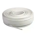 Uydu Anten Kablosu Beyaz Rg6-U6 100 Mt