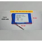 Uydu Yön Bulucu Batarya 7.4V 2500 Mah