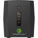 Uygar Enerji Tuna 1500 Va Lıne Interactıve Yeni Nesil Akü Kesintisiz Güç Kaynağı Ups (2X12V9AH)