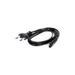 Uygun Ac 220 Kablo Teyp Fişi/Notebook-Laptop Adaptör Fişi/Playstation Uyumlu (150Cm) (10 Adet)