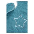 Uygun Bebe Yıldız Nakışlı Bebek Önlüğü Mavi Havlu Önlük 27x37cm - 1 - 3 Yaş