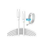 UYGUN ELEKTRONİK Uzun 2 Metre 30w Hızlı Type C Şarj Kablosu Çift Taraflı Type-c To Type-c 30w Pd Şarj Kablo 200cm
