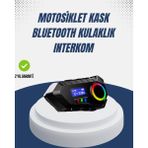 Uygun Kablosuz Bluetooth Interkom IP65 Suya Dayanıklı 40MM Hd Ses ve 40 Saat Pil 2026 - Çok Renkli