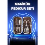 uygun Manikür Pedikür Seti 7 Parça Tırnak Mantarı Tırnak Batığı Temizleme Taşınabilir Ça