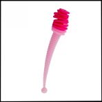 Uyguna-Yakala 2,1G 70Mm - Silikon Kurt Yem - Pembe/Beyaz - Karides Kokulu -Yem.764