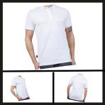 Uyguna-Yakala Beyaz (600303) Alpinist Stratus Erkek Polo T-Shirt-Tsh.431