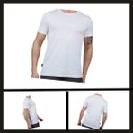 Uyguna-Yakala Beyaz (600400) Alpinist Basic Erkek Pamuklu T-Shirt-Tsh.442