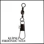 Uyguna-Yakala Füme Klipsli Fırdöndü No:8-Dn.032