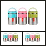 Uyguna-Yakala Pembe Png-1302 Inox Ciftli Yemek Termosu-Erm.097