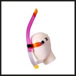 Uyguna-Yakala Pembe S15 Yetiskin Yuzucu Egitim Snorkel-Rkl.024