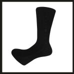 Uyguna-Yakala Siyah 41-44 Bektas Lambswool Kislik Erkek Corabi-Rap.180