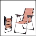 Uyguna-Yakala Tarçın Katlanabilir Çocuk Kamp SANDALYESI-TAB.165 - 6456 Ecorce Tube Marron - Polyester
