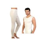 Uygur Erkek Yün Kolsuz Fanila + İçlik Takım - XL