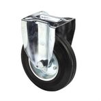 Uygur Kauçuk Tablalı 150 mm Sabit Servis Tekeri