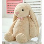 Uyku Arkadaşım Uzun Kulak Bunny Peluş Tavşan 65 cm Bej
