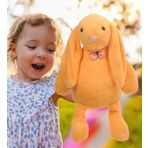 Uyku Arkadaşım Uzun Kulak Bunny Peluş Tavşan 65 cm Turuncu