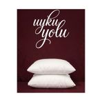 Uyku yolu BONCUK SİLİKON YASTIK 2 adet