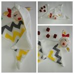 Uykucu Kuzu Uyku Arkadaşı Amigurumi Organik Oyuncak