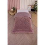 Uyl Wellsoft 155X215 Cm Tek Kişilik Yorgan Gül Kurusu