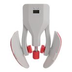 Uyluk Egzersiz Aleti, Dijital Ekran İç Uyluk Egzersiz Ekipmanı, Ev Spor Salonu Için Erkekler Ve Kadınlar Için Ergonomik Yumuşak Bacak Pedi (GRAY)