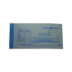 Uysal Apartman Gelir Gider Makbuzu 9.5 x 19.5 cm Mavi Renk 300 Gram Kapaklı