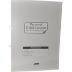 UYSAL Personel Özlük Dosyası 22 x 31 cm(Omega Dikiş) 25 li Paket