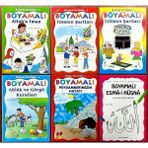 Uysal Yayınevi Çocuklar Için Boyamalı Dini Bilgiler Seti (6 Kitap)