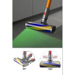 Uyumlu Dyson V12 Detect İçin Rulolu Emici Yer Başlığı Led'li ( Sadece V12 Uyumlu)