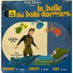 Uyuyan Güzel Hikaye Kitap+Plak Caroline Cler – La Belle Au Bois Dormant 45LIK