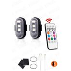 Uzaktan Kumandali 2Li Cakar Led/Sarjli Mini Led Isik/Drone Isigi/Anti Carpisma Uyari Isigi