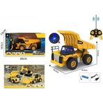 Uzaktan Kumandalı 40 Mhz Tam Fonksiyonlu Rc İş Araçları Led Işıklı Kepçeleri, Damperi Vinç Hareketlidir (Kule Vinç-Kepçe-Bulldozer-Kamyon) (Kamyon)